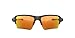 Oakley Men's Flak 2.0 XL Polarized Iridium Rectangular Sunglasses, Matte Grey Smoke, 59.0 mm