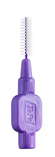 TePe Pack of 25 Interdental Brush Original, Soft Dental Brush for Teeth Cleaning, 6, Purple - Thumbnail 7