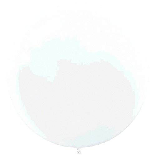 Party perfect round latex balloons decoration, white, 2…