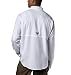 Columbia Men's Plus Tamiami II Long Sleeve Shirt, White - Medium