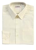 Gioberti Boys' Long Sleeve Solid Dress Shirt