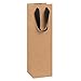 Purple Q Crafts Wine Bag, Kraft Brown, for Wine Bottles, 4