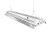 Durolux T5 HO Grow Light - 4 Foot 8 Lamps - DL848S Fluorescent Hydroponic Indoor Fixture Bloom Veg Daisy Chain with Bulbs