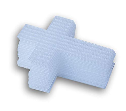 Plastic Embroidery Canvas Cross Shape - 3'' - 20pc