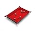Harbor Loot Brand Dice Tray - Perfectly Sized at 8.5 x 11.25 Inches Unsnapped and 6.5 x 9.5 Snapped - Designed by Gamers - Packs Flat, Protects Your Table, and Keeps Dice Where They Belong.