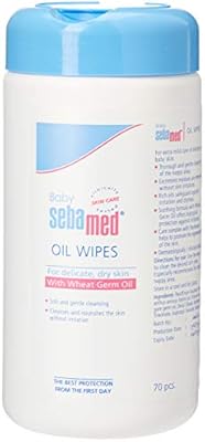 sebamed baby oil wipes