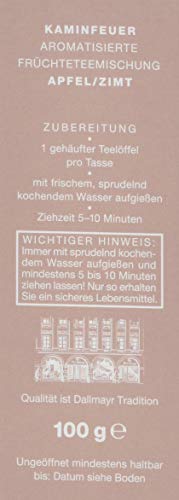 Dallmayr Früchtetee Kaminfeuer (1 x 100 g) – Bild 4