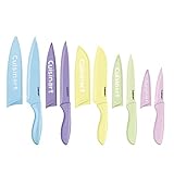 Cuisinart C55-10PCPL Ceramic Coated Knife Set with