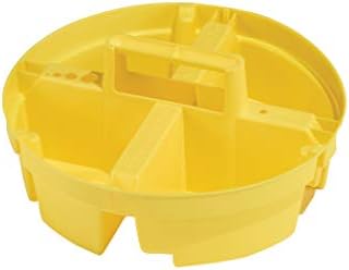 Bucket Boss - Bucket Stacker Small Parts Organizer, Bucket Organization (15051) , Yellow