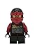 LEGO Ninjago Sky Pirates Kai Kids Minifigure Light up Alarm Clock | red/Black | Plastic | 9.5 inches Tall | LCD Display | boy Girl | Official