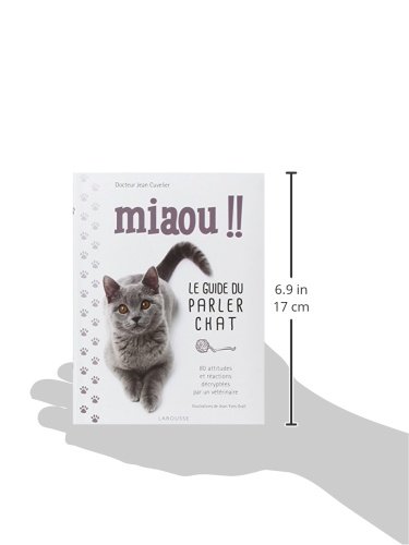 Miaou Le Guide Du Parler Chat Larousse Attitude Animaux French Edition Cuvelier Jean Amazon Com Books