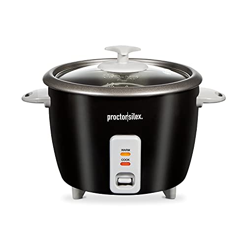 Proctor Silex Rice Cooker & Food Steamer, 16 Cups