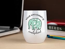 KLUBI Elephant Gifts Your Argument is Irrelephant