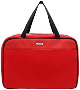 Revlon Getaway Travel Toilettree Hanging Cosmetic Case Red