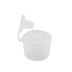 JCBIZ 24pcs Press in Bottle Adapter with Lid 18mm