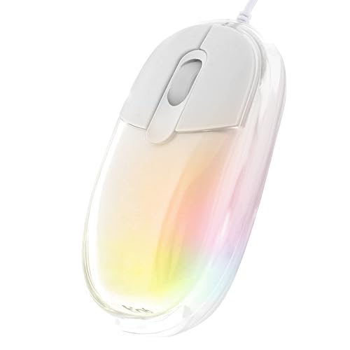 T'nB Lumy - Ratón óptico inalámbrico, Color Blanco