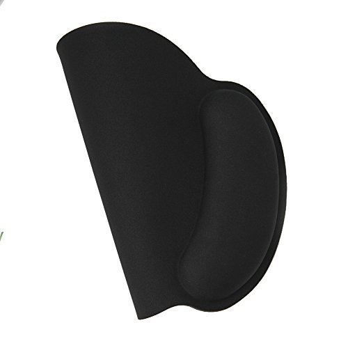 Ergonomic Memory Foam Mouse Pad Wrist Rest Support Wrist Cushion Support - Lightweight Rest Mousepad for Mouse, Pain Relief, at Home or Work