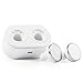 Elftear Q800 Bluetooth Earphones True Wireless Stereo Earbuds Mini In-Ear Headsets Left Right Channel Double Track Headphones for iPhone 7/7 plus and Android (White)