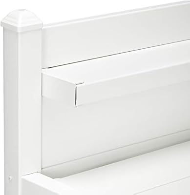 Amazon Com Dura Trel 11203 Greenfield Potting Bench White Garden Outdoor