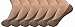 Women's Microfiber No Show Liner Summer Socks 6 Pack