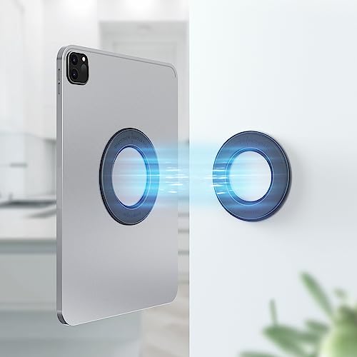 Nillkin Tablet Wall Mount Magnetic iPad Wall Mount for Home Office Gym, Tablet Holder Car Magnet Compatible with iPad, iPad Mini, iPad Air, iPad Pro and Most Tablets - Black
