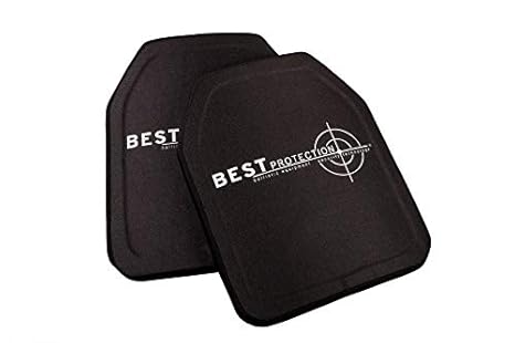 BEST protection NIJ Level 4 (SK4) ICW Siliciumcarbid Platte Hartschutzeinschub 30x25cm 10'x12' SiC