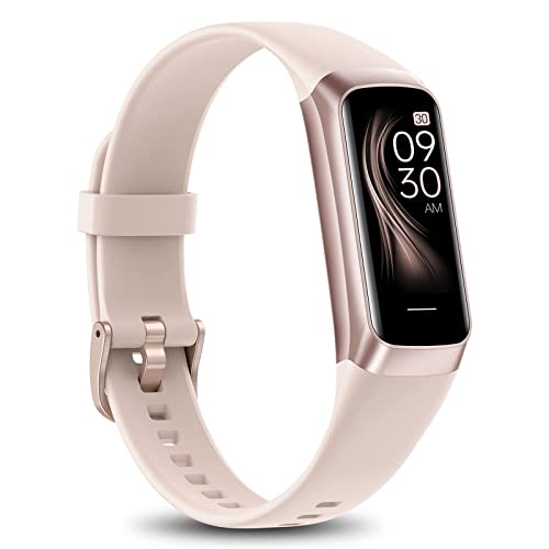 Excefore Fitness Tracker Activity Tracker with 1.1" AMOLED Color Display Smart Watch, 24/7Heart Rate Monitor, Indoor Outdoor Tracking, Sleep Monitor, 5 ATM Waterproof Step Counter Watch for Women Men