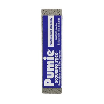 Pumie UPM12 Scouring Stick, Gray Pumice, 5-3/4 x 3/4 x 1-1/4, 12 per Box