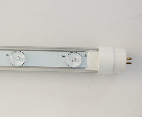 Centch Backlit T8 LED Light Tube Feasible for Advertising Light Box Fluorescent Replacement Light Lamp Frosted Cover 4ft Single Sided 15LED 15W DC36V 1800LM 3 Years Guarantee
