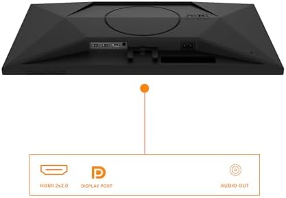 Gaming Monitor 27G4XED 27 pollici 1920x1080, FHD, 180Hz, Fast IPS Panel, 1ms GtG, Speakers, (HDMI2x 2.0 DP 1x 1.4) HDR10, G-Sync Compatible, Nero