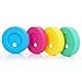 Regular Mouth Lids + Straws (Pink, Teal, Yellow & Blue, 8 Pack)