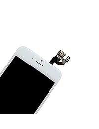Repuesto de digitalizador táctil LCD para iPhone 6 con botón de inicio, cámara frontal y juego de herramientas de reparación.