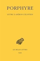 Lettre à Anébon l'Égyptien