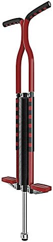Rayhome Master Pogo Stick with Foam Covered for Ages 9 +,Kids Adults Support weighing 90 to 250 lbs(Red)