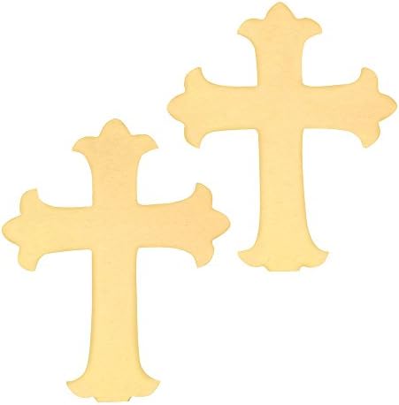 Wood Composite Cross Unpainted for Painting/Decorating 9" Celtic