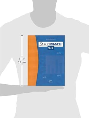Saxon Math 6/5: Student Edition 2004