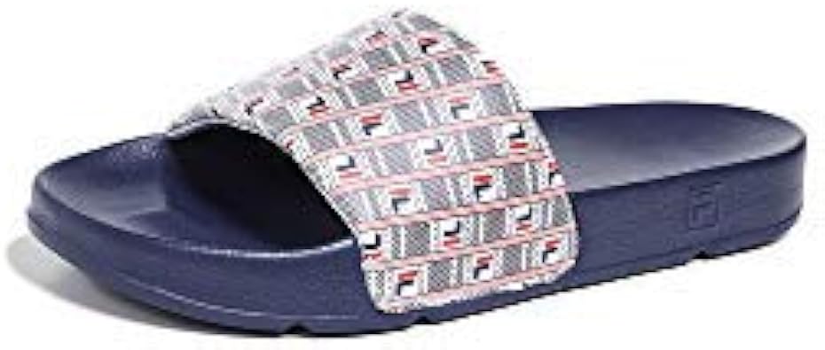 fila drifter slides white