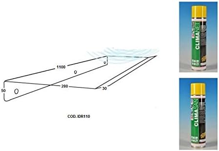 Wind Deflector Air-Conditioners 110 cm + Cleaning Kit Split 600 ml Limited Offer
