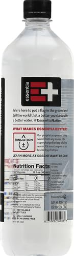ESSENTIA WATER, 9.5 PH, 1 LITER BOTTLE