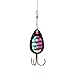 PLUSINNO Fishing Spinner Lures for Bass and Trout - Hard Metal Baits Kit With Portable Carry Bag (10pcs Set With Box)