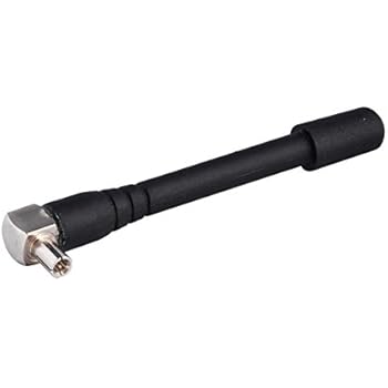 Eightwood 3dBi Mini Rubber 3G 4G LTE Antenna TS9 Right Angle 1900-2100MHz