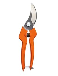 Bahco Poda pg-12-f Superlight - Tijeras de podar 8 1 4 "larga con 3 4 Capacidad estrecho Precisión Terreno Hoja de acero al carbono