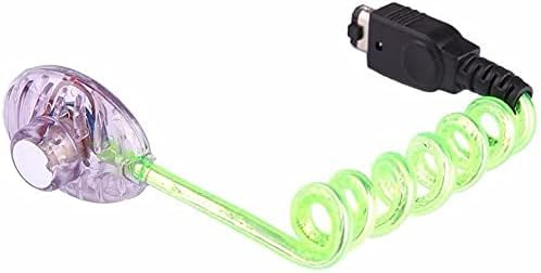 Green Flexible LED Night Worm Light for Game Boy Color Pocket for GBC GBP Screen Light, Console Worm Lamp Accessories No extra batteries required