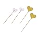 VERSAINSECT Cupcake Toppers Twinkle Gold Snacks Decor DIY Mini Glitter Birthday Cake Decoration Picks Wedding Bridal Baby Shower Party Suplliers