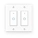 WiFi Light Switch Smart Switch 2 Gang Touch Wall Switch - Compatible with Alexa Google Assistant and IFTTT