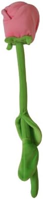 17" Bendable Stuffed Rose Plush Flower (Around 42.5 cm) - Pink