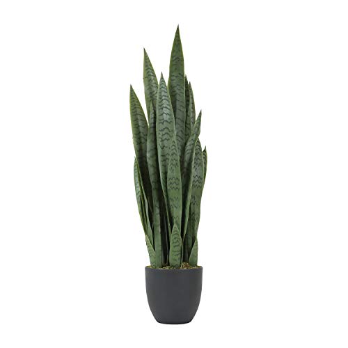 Worth Garden 3ft Artificial Snake Plant Fake