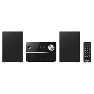 Pioneer X-EM16(B) op afstand bedienbaar microsysteem (CD, FM-radio, MP3-USB en wekfunctie) zwart