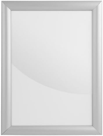 Snap frame, matt silver, 32 mm Profile, Posterframe silver, Aluminium frame silver
