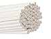 Genie Crafts Popsicle Sticks - 4-Inch White, 300 Pack - Sturdy & Eco-Friendly Craft Paper for Cake Pops, Lollipops & Candy Apples